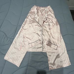 Victoria Secret Satin Pajama Set